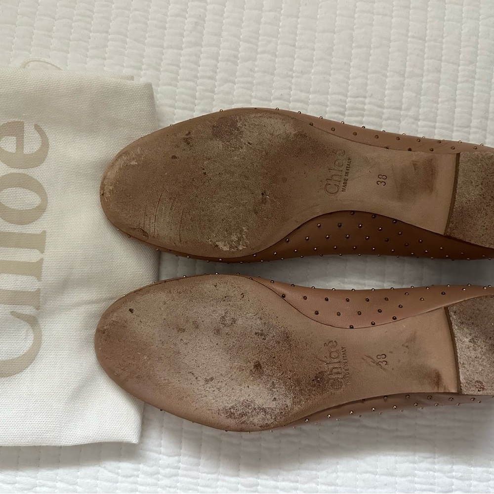 Chloe Tan Women's Flats